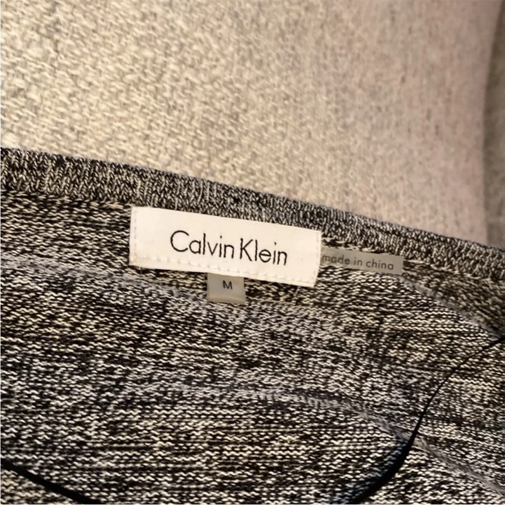 Calvin Klein sweater zip up Black/Gray - Picture 4 of 4